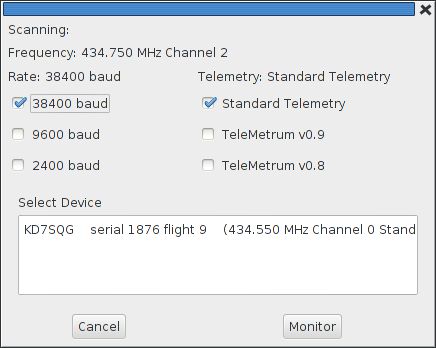 scan channels